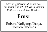 eine Anzeige