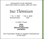 eine Anzeige