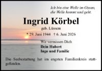 eine Anzeige