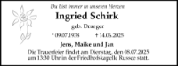 eine Anzeige